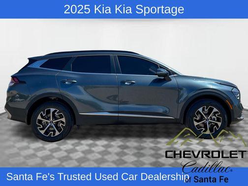Gravity Gray 2025 Kia Sportage Hybrid EX