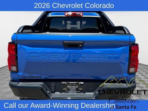 Reef Blue Metallic 2026 Chevrolet Colorado ZR2