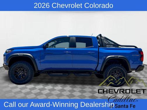 Reef Blue Metallic 2026 Chevrolet Colorado ZR2
