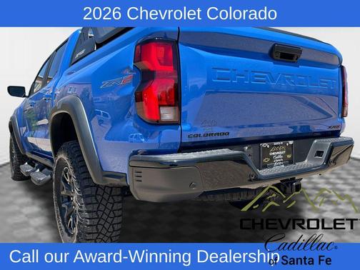 Reef Blue Metallic 2026 Chevrolet Colorado ZR2