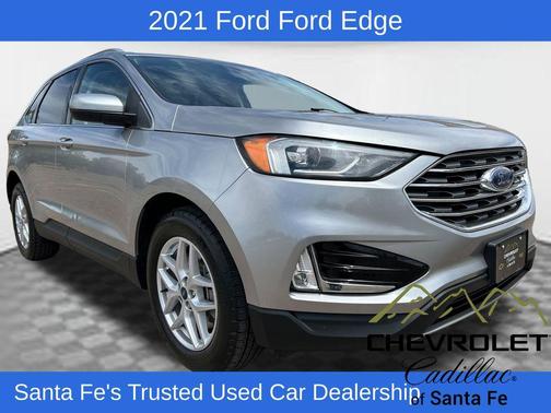 Silver Metallic 2021 Ford Edge SEL