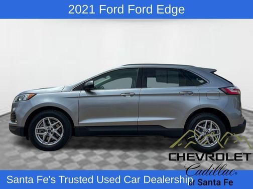 Silver Metallic 2021 Ford Edge SEL