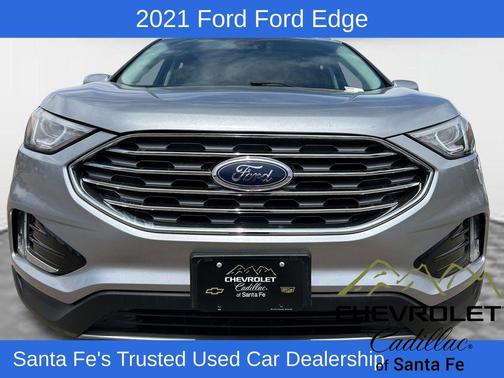 Silver Metallic 2021 Ford Edge SEL