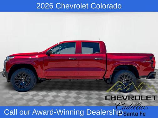 Radiant Red 2026 Chevrolet Colorado WT