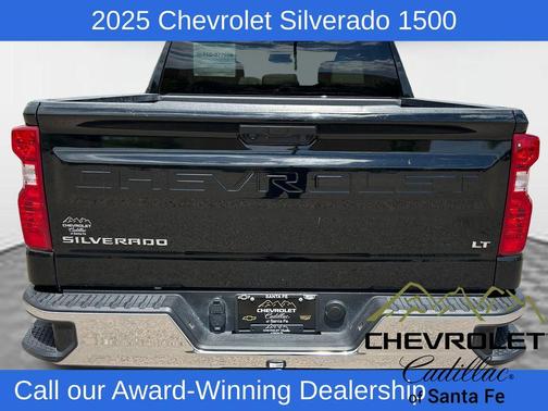 Black 2025 Chevrolet Silverado 1500 LT