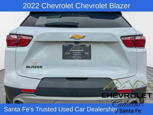 Summit White 2022 Chevrolet Blazer 2LT