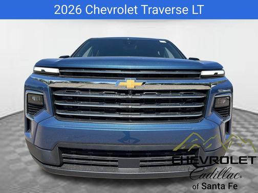 Lakeshore Blue Metallic 2026 Chevrolet Traverse LT