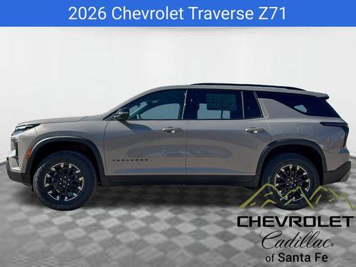 Sandstone Gray 2026 Chevrolet Traverse Z71