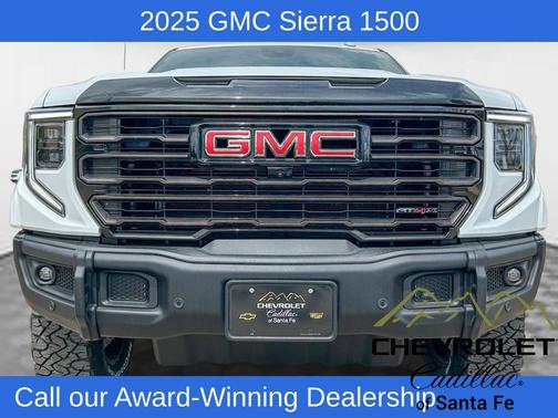 Summit White 2025 GMC Sierra 1500 AT4X
