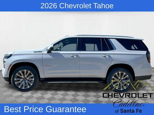 Polar White 2026 Chevrolet Tahoe High Country