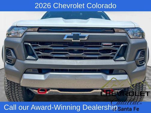 Summit White 2026 Chevrolet Colorado Trail Boss