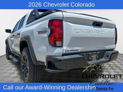 Summit White 2026 Chevrolet Colorado Trail Boss