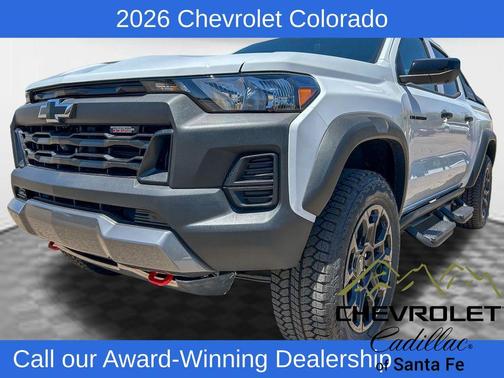 Summit White 2026 Chevrolet Colorado Trail Boss