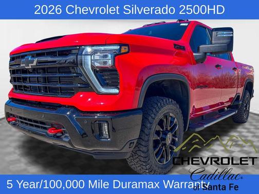Red 2026 Chevrolet Silverado 2500 LT