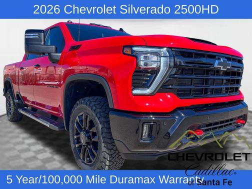 Red 2026 Chevrolet Silverado 2500 LT