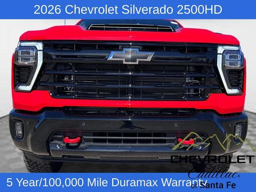 Red 2026 Chevrolet Silverado 2500 LT