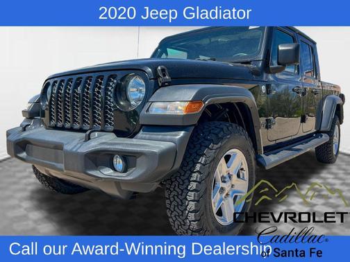 Black Clearcoat 2020 Jeep Gladiator Sport