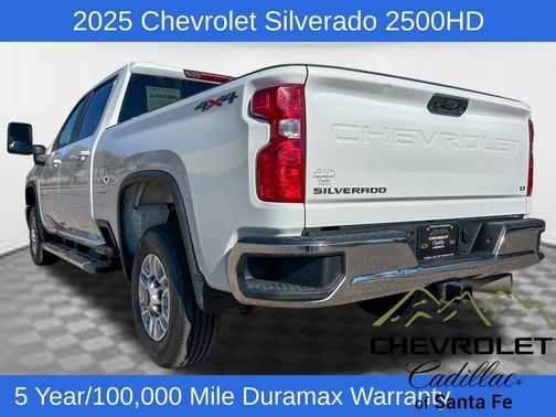 Summit White 2025 Chevrolet Silverado 2500 LT