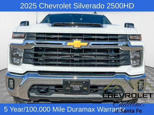 Summit White 2025 Chevrolet Silverado 2500 LT