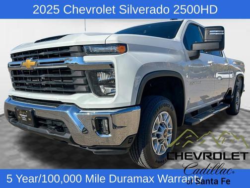 Summit White 2025 Chevrolet Silverado 2500 LT
