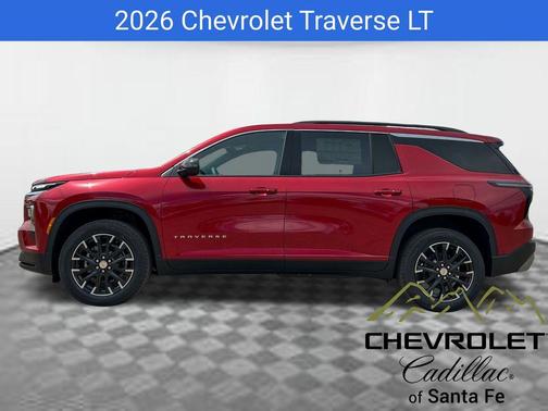 Radiant Red 2026 Chevrolet Traverse LT