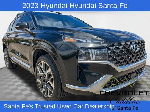 Twilight Black 2023 Hyundai SANTA FE Calligraphy
