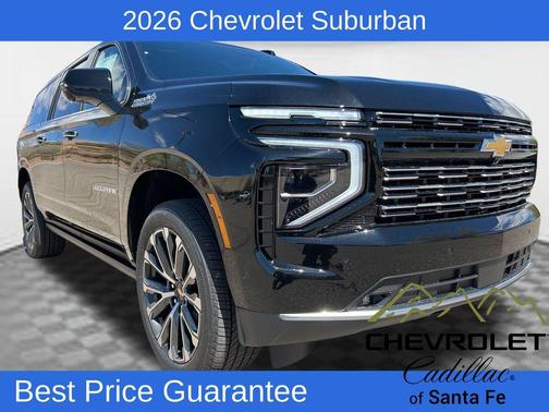 Black 2026 Chevrolet Suburban High Country