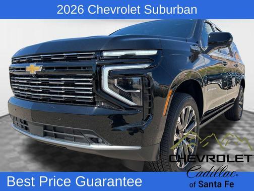 Black 2026 Chevrolet Suburban High Country