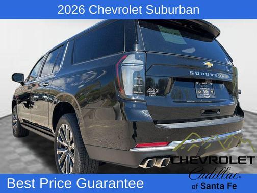Black 2026 Chevrolet Suburban High Country