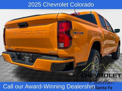 Sunrise Orange 2025 Chevrolet Colorado LT