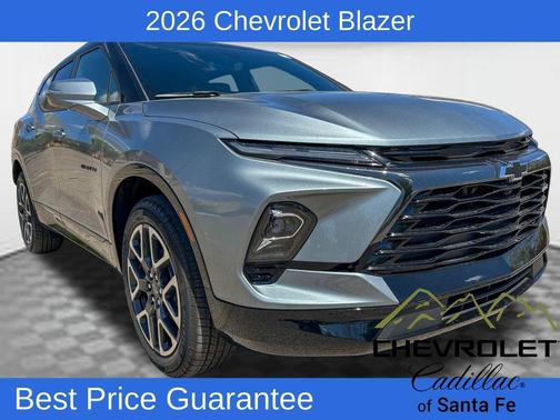 Sterling Gray Metallic 2026 Chevrolet Blazer RS