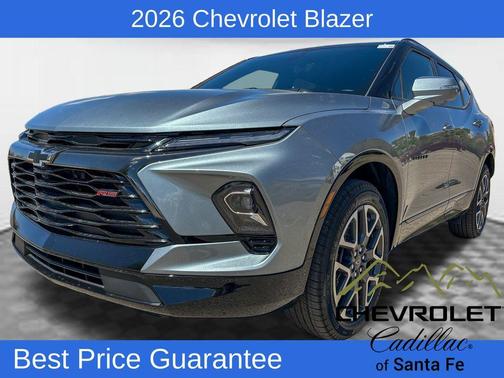 Sterling Gray Metallic 2026 Chevrolet Blazer RS