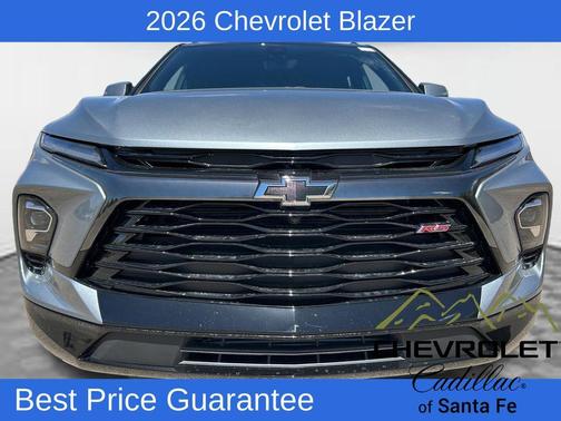 Sterling Gray Metallic 2026 Chevrolet Blazer RS