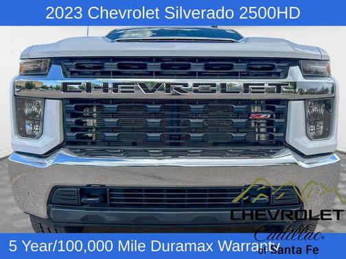 Summit White 2023 Chevrolet Silverado 2500 LT