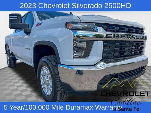 Summit White 2023 Chevrolet Silverado 2500 LT