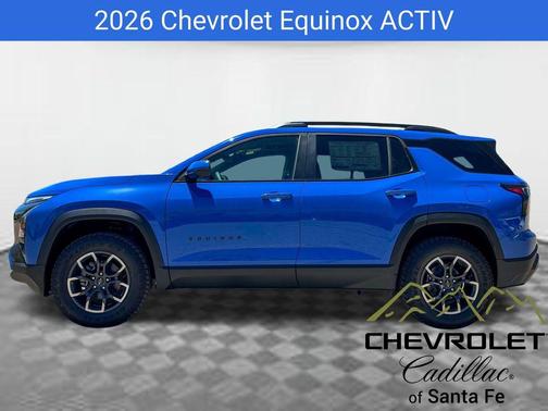 Reef Blue Metallic 2026 Chevrolet Equinox ACTIV