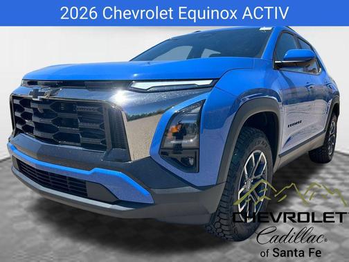 Reef Blue Metallic 2026 Chevrolet Equinox ACTIV