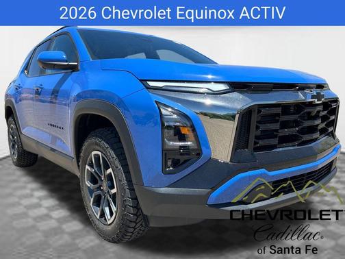 Reef Blue Metallic 2026 Chevrolet Equinox ACTIV