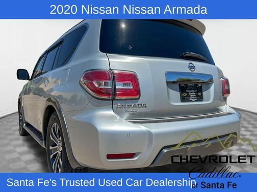 Brilliant Silver Metallic 2020 Nissan Armada SL