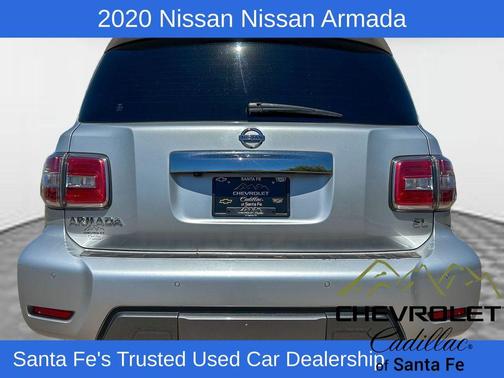 Brilliant Silver Metallic 2020 Nissan Armada SL