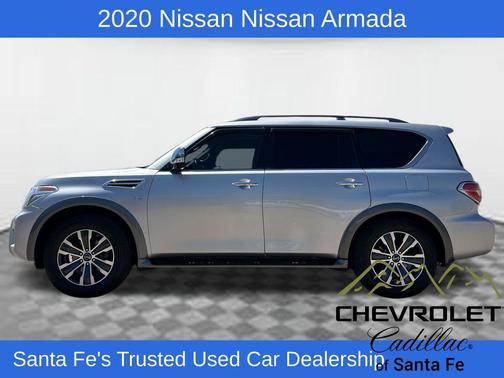 Brilliant Silver Metallic 2020 Nissan Armada SL