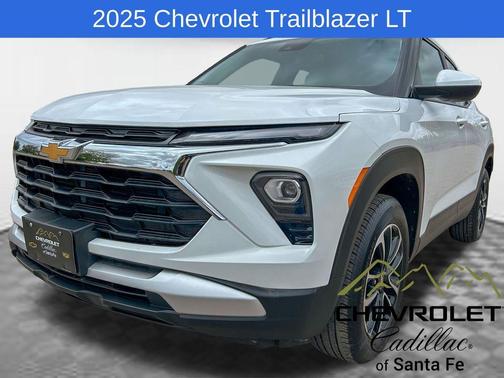 Summit White 2025 Chevrolet Trailblazer LT