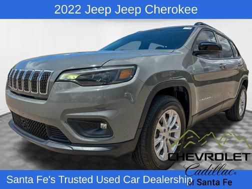 Sting Gray Clearcoat 2022 Jeep Cherokee Latitude Lux