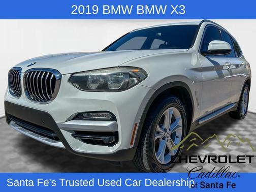 Alpine White 2019 BMW X3 xDrive30i