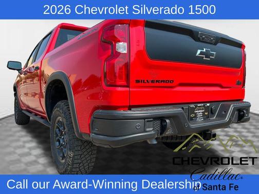 Red 2026 Chevrolet Silverado 1500 ZR2