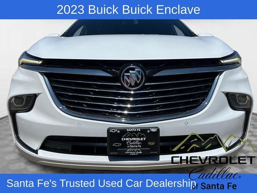 Summit White 2023 Buick Enclave Essence