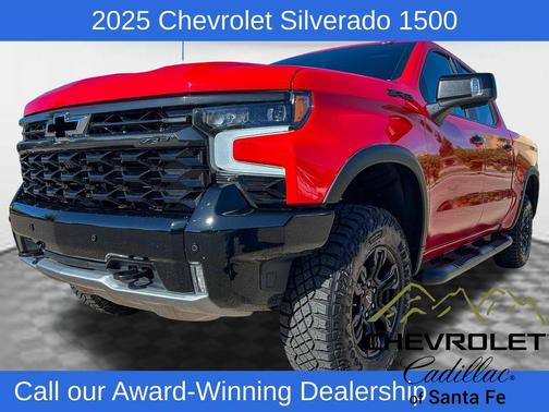 Red 2025 Chevrolet Silverado 1500 ZR2