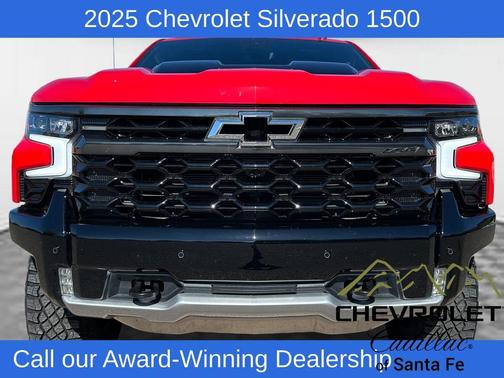 Red 2025 Chevrolet Silverado 1500 ZR2