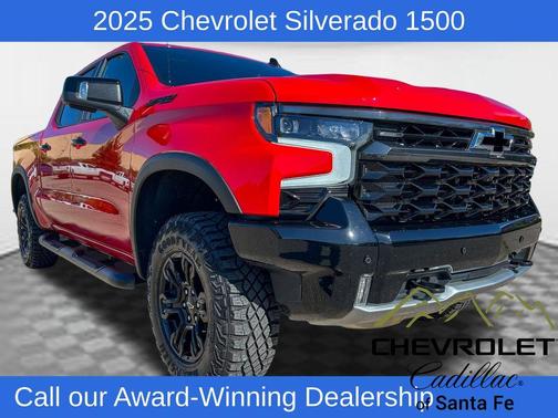 Red 2025 Chevrolet Silverado 1500 ZR2