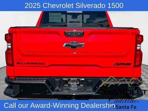 Red 2025 Chevrolet Silverado 1500 ZR2